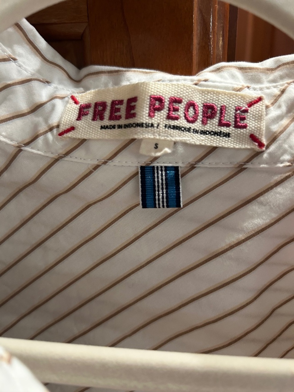 Free people, button-down shirt